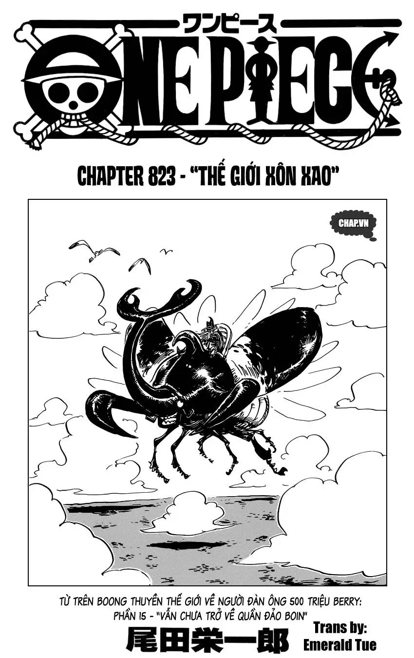 One Piece Nettruyen ZZZ Chương 823 Page 1