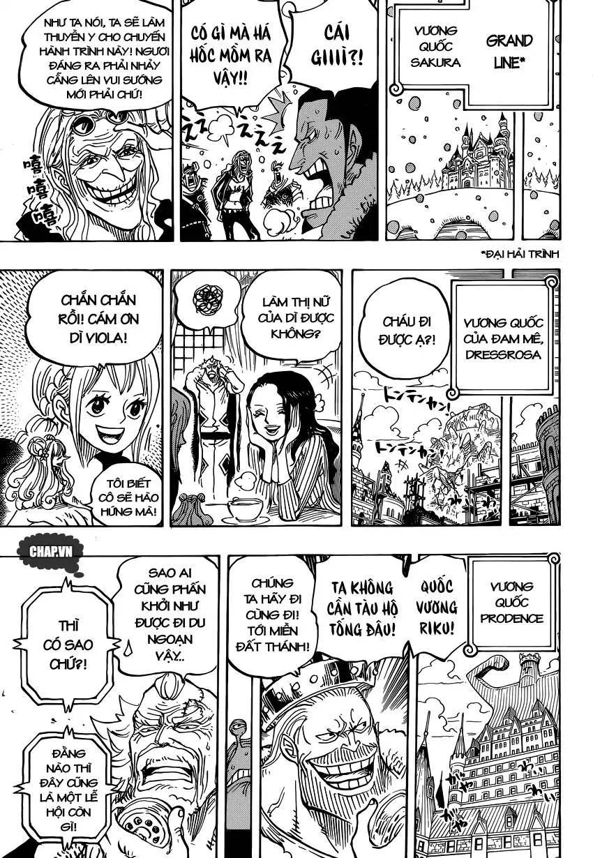 One Piece Nettruyen ZZZ Chương 823 Page 9