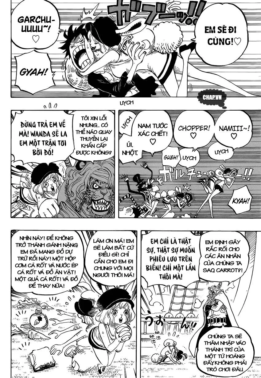 One Piece Nettruyen ZZZ Chương 823 Page 13
