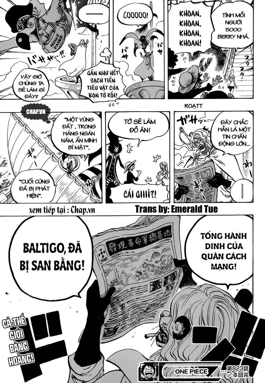 One Piece Nettruyen ZZZ Chương 823 Page 16