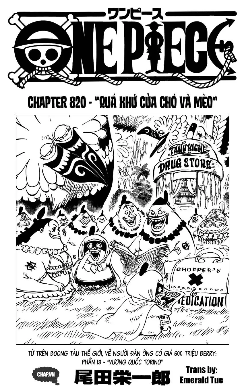 One Piece Nettruyen ZZZ Chương 820 Page 1