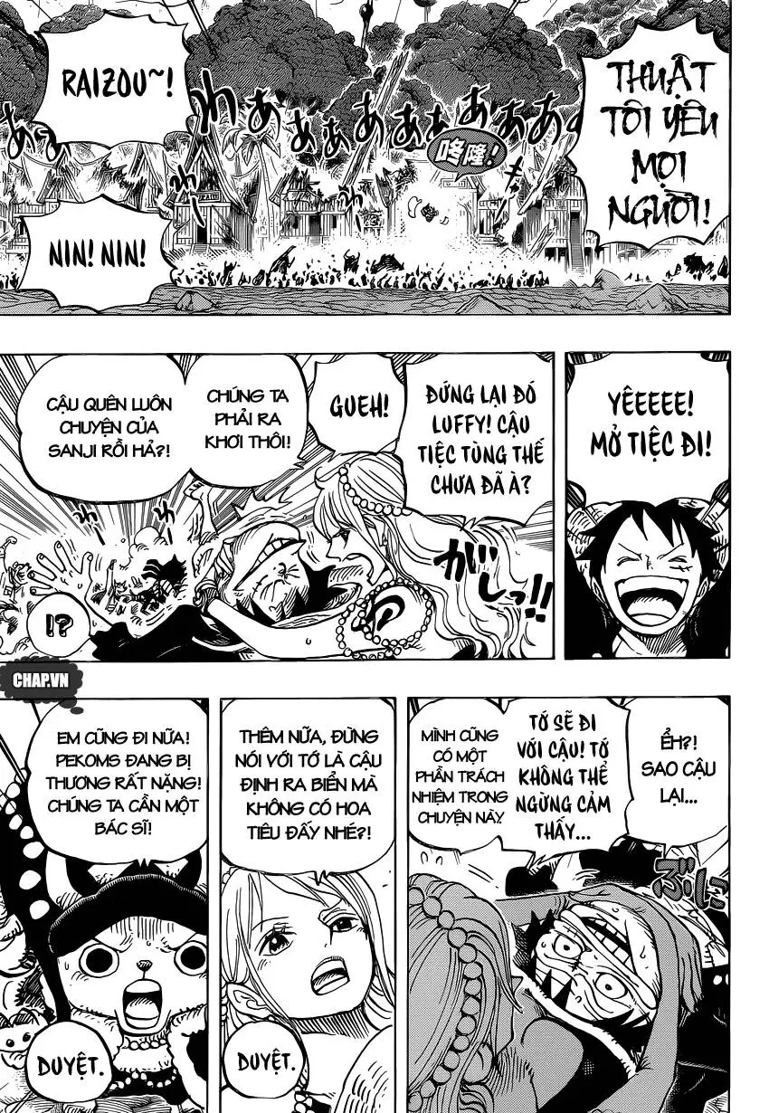 One Piece Nettruyen ZZZ Chương 820 Page 15