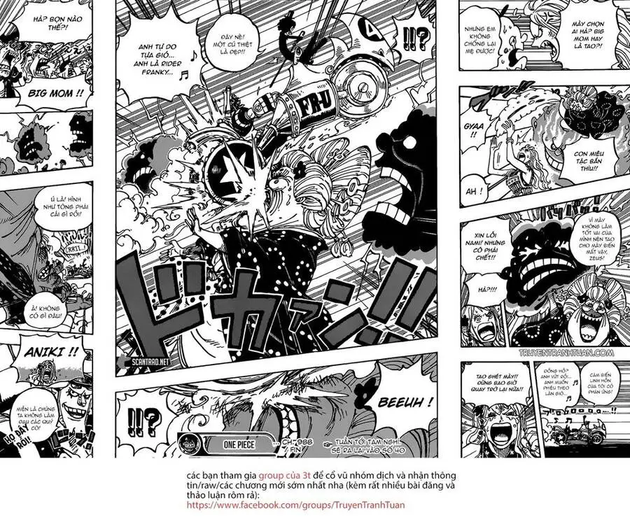 One Piece Nettruyen ZZZ Chương 988 Page 12