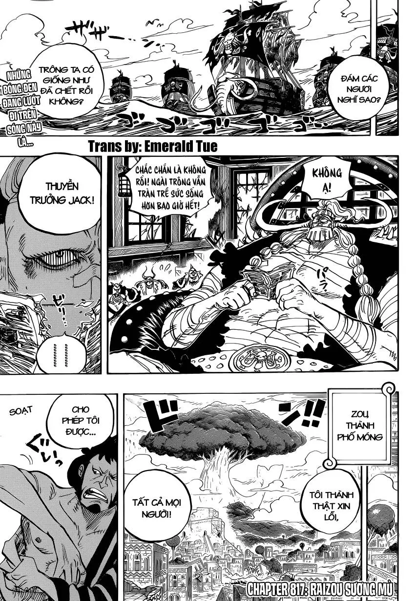 One Piece Nettruyen ZZZ Chương 817 Page 3