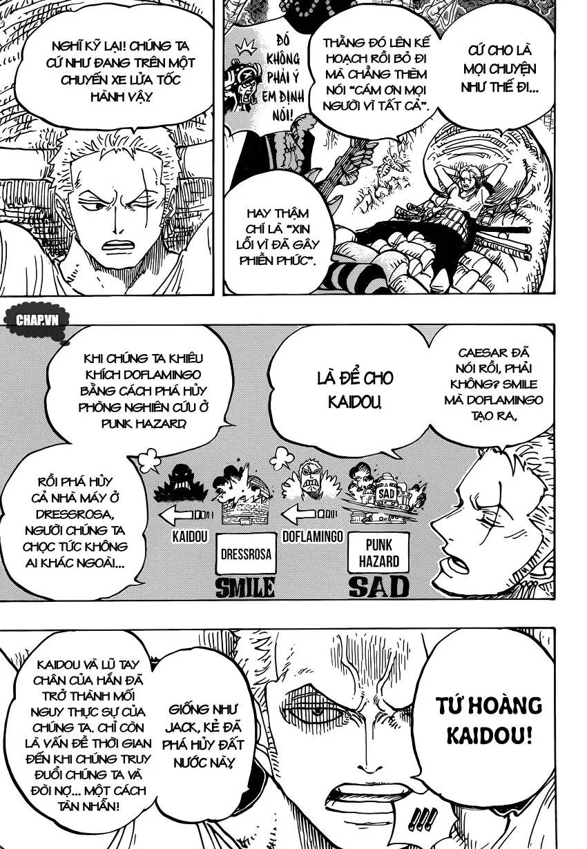 One Piece Nettruyen ZZZ Chương 814 Page 7