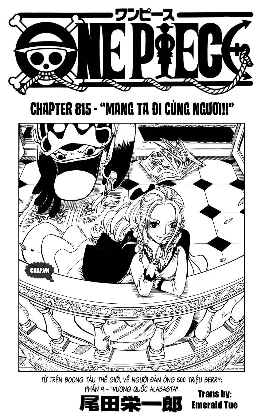 One Piece Nettruyen ZZZ Chương 815 Page 1