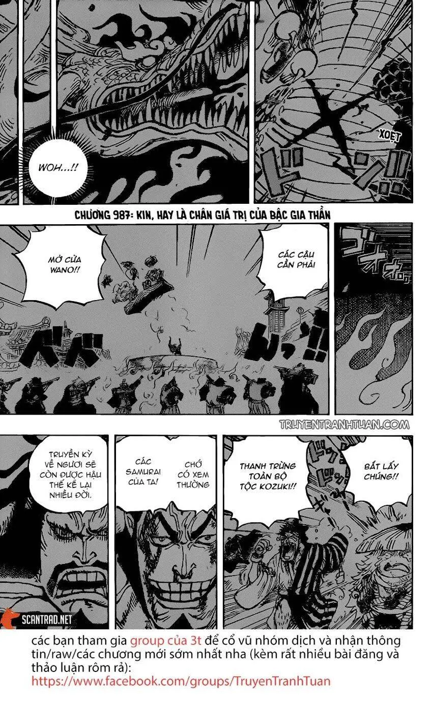 One Piece Nettruyen ZZZ Chương 987 Page 3