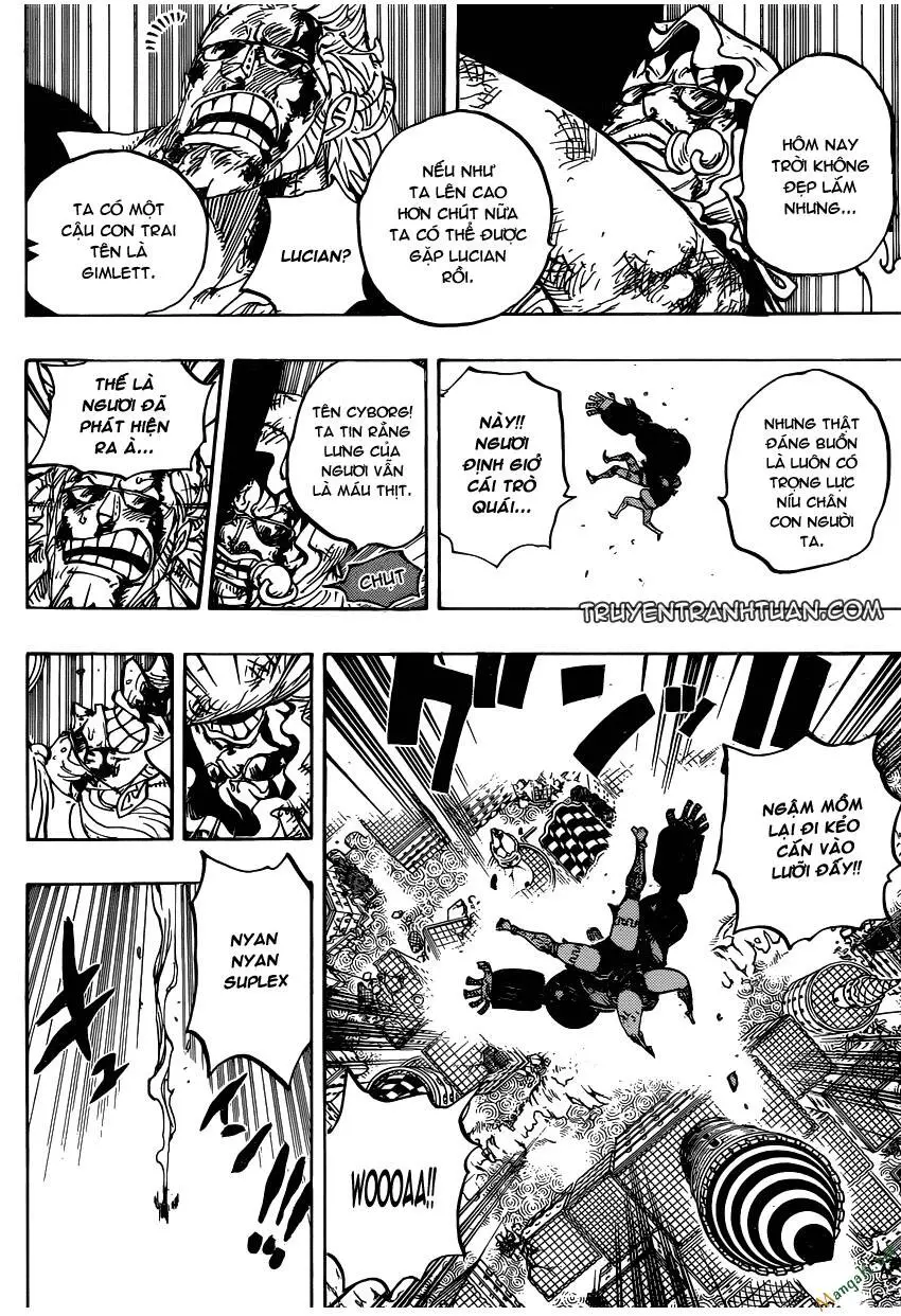 One Piece Nettruyen ZZZ Chương 775 Page 10