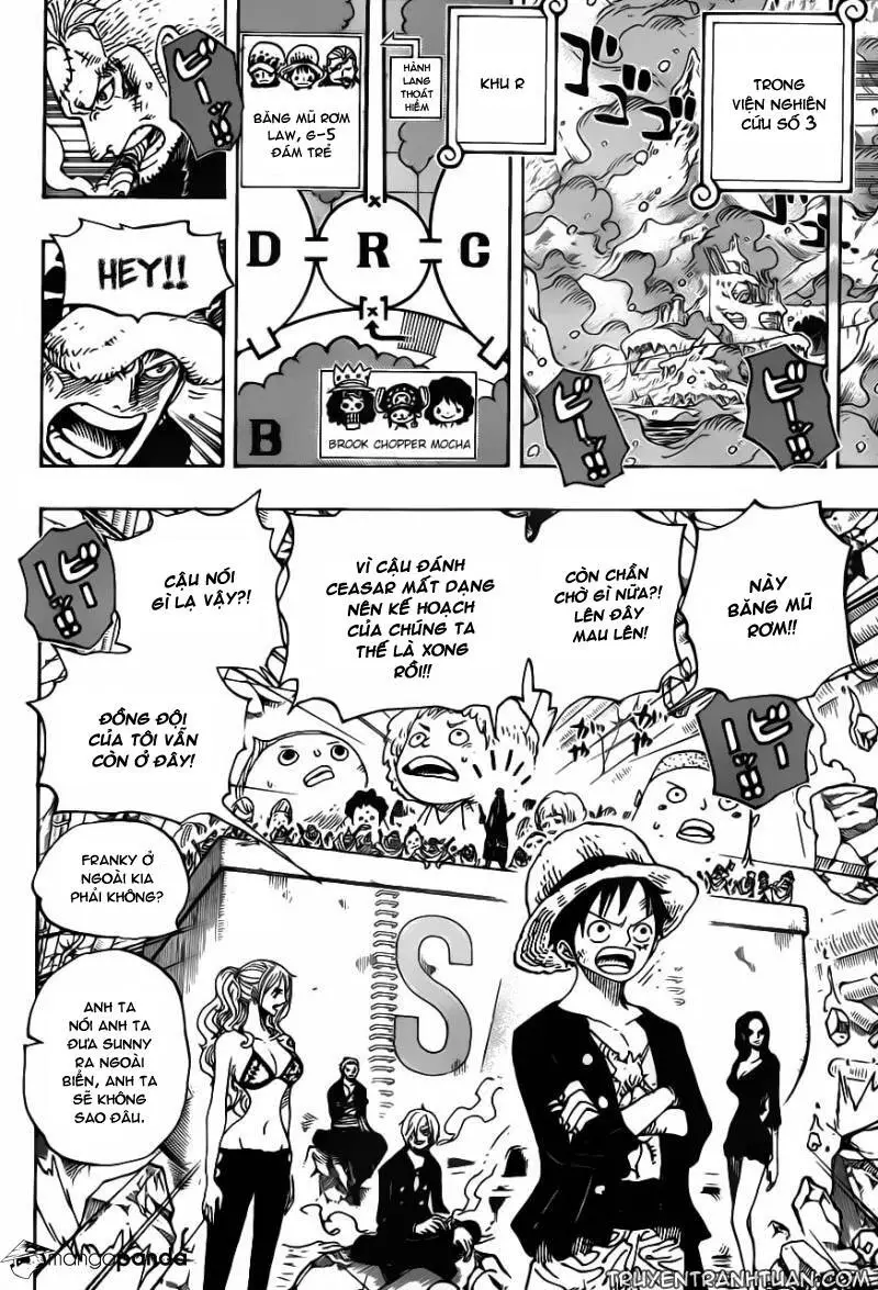 One Piece Nettruyen ZZZ Chương 693 Page 14