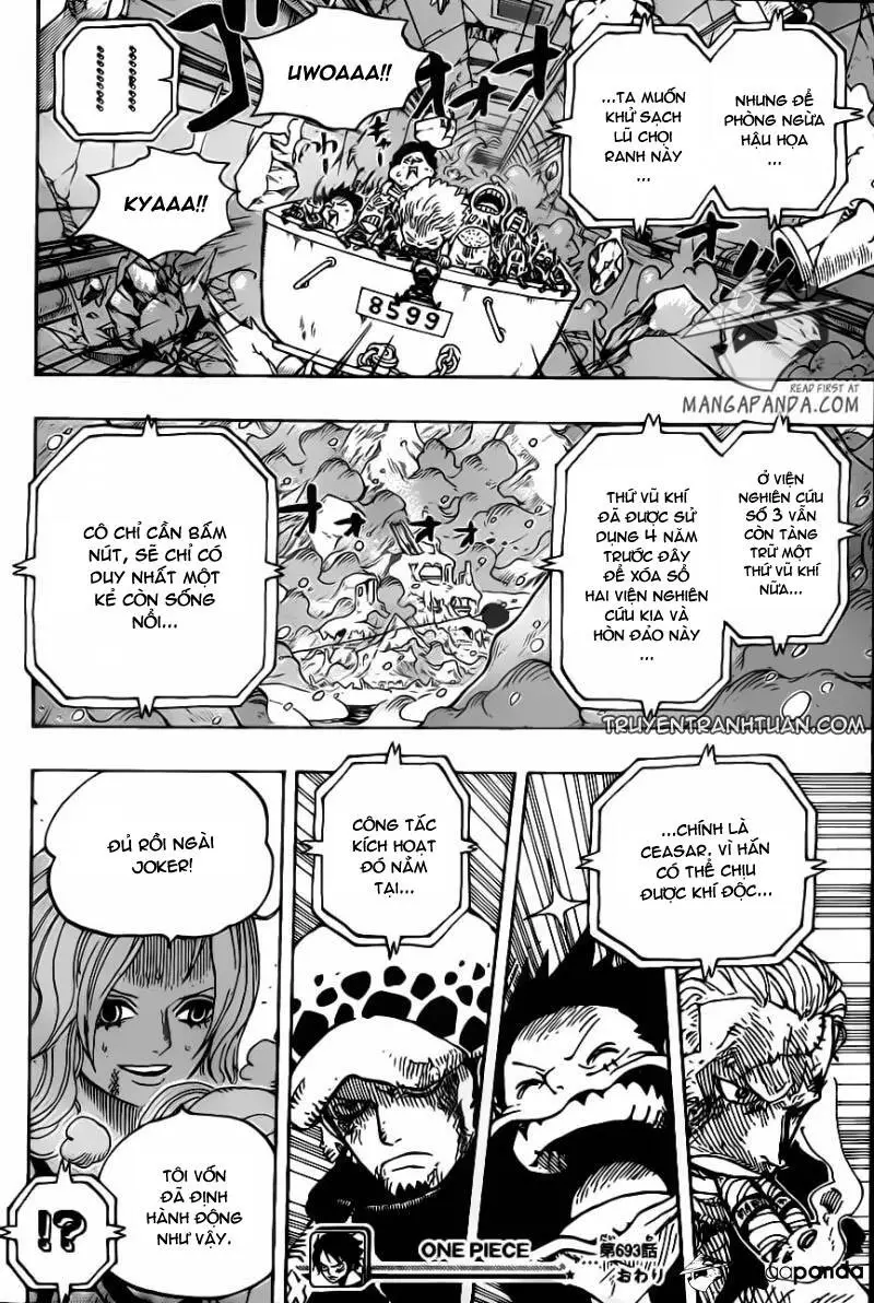 One Piece Nettruyen ZZZ Chương 693 Page 18