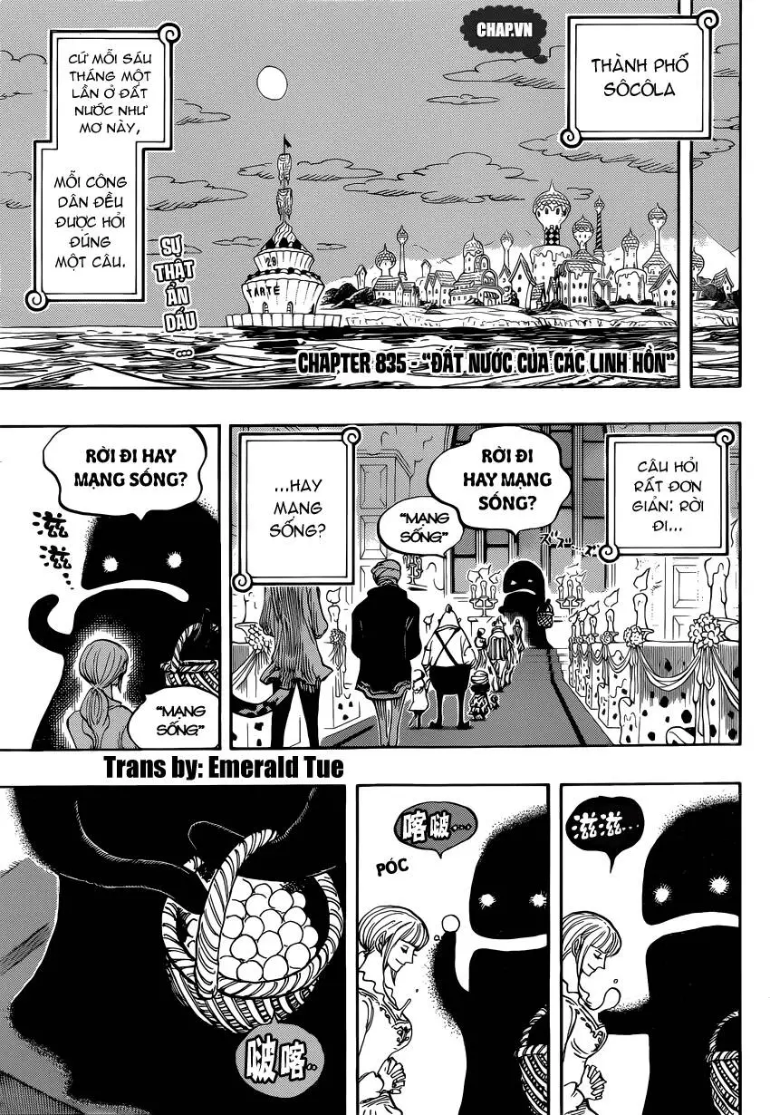 One Piece Nettruyen ZZZ Chương 835 Page 3