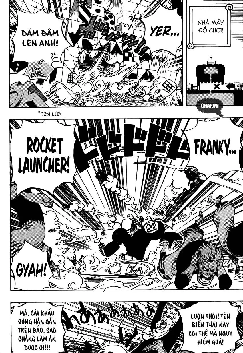 One Piece Nettruyen ZZZ Chương 735 Page 8