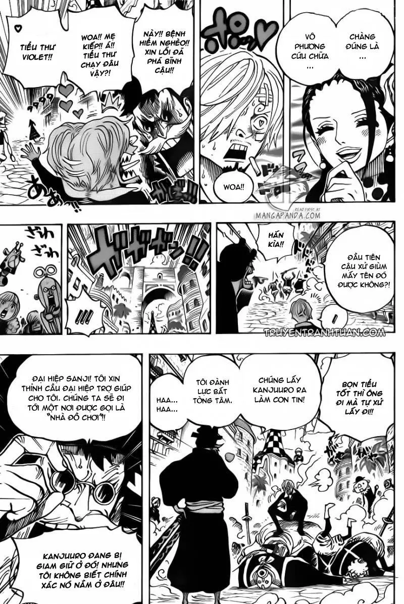 One Piece Nettruyen ZZZ Chương 713 Page 16