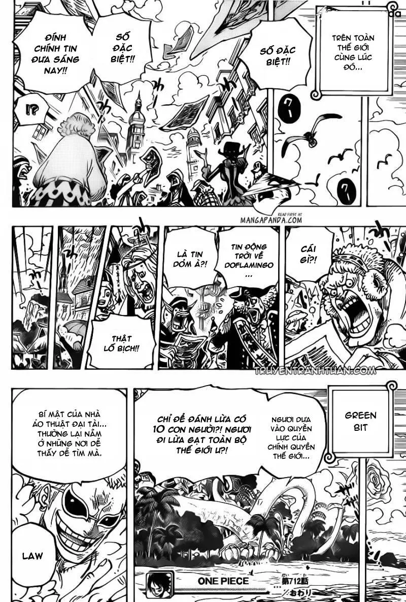 One Piece Nettruyen ZZZ Chương 712 Page 16
