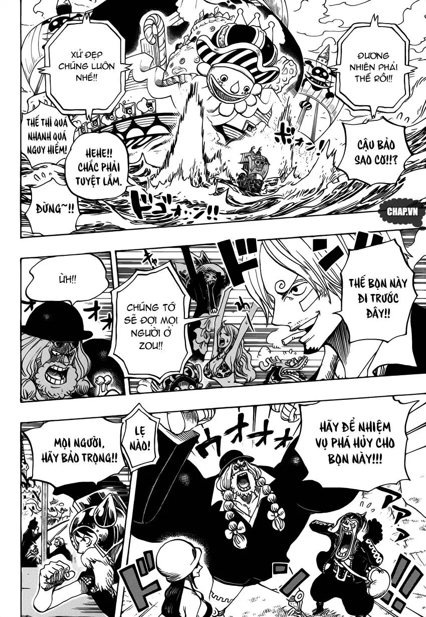One Piece Nettruyen ZZZ Chương 730 Page 16