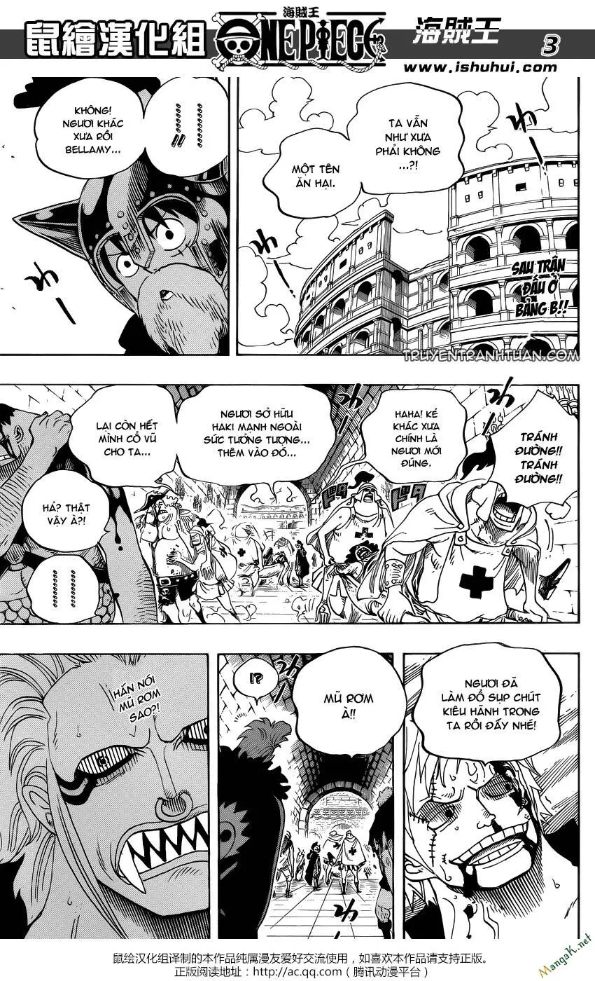One Piece Nettruyen ZZZ Chương 710 Page 3