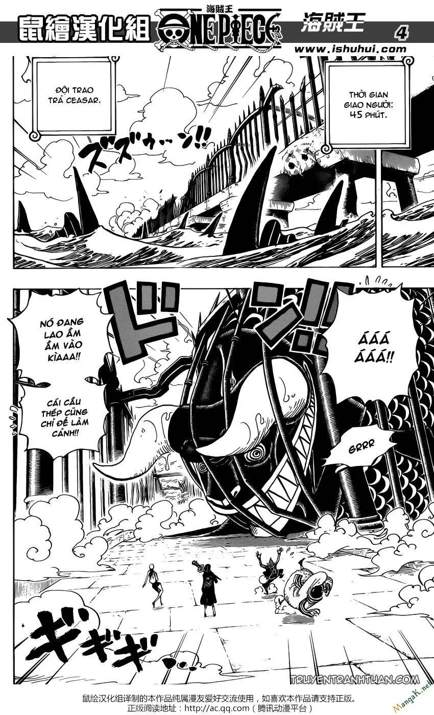 One Piece Nettruyen ZZZ Chương 710 Page 4