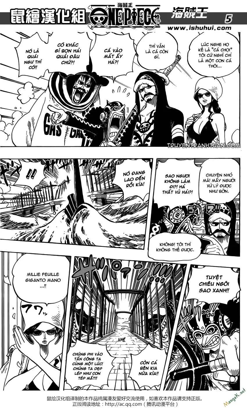 One Piece Nettruyen ZZZ Chương 710 Page 5