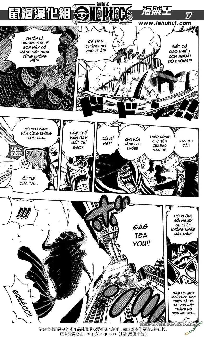 One Piece Nettruyen ZZZ Chương 710 Page 7