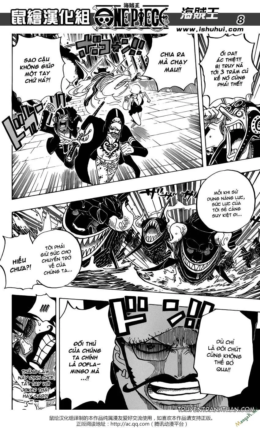 One Piece Nettruyen ZZZ Chương 710 Page 8