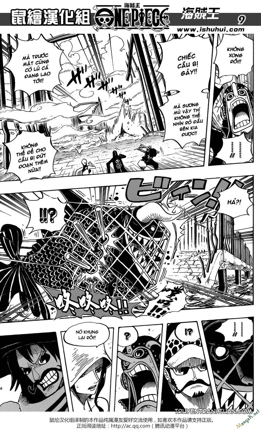One Piece Nettruyen ZZZ Chương 710 Page 9