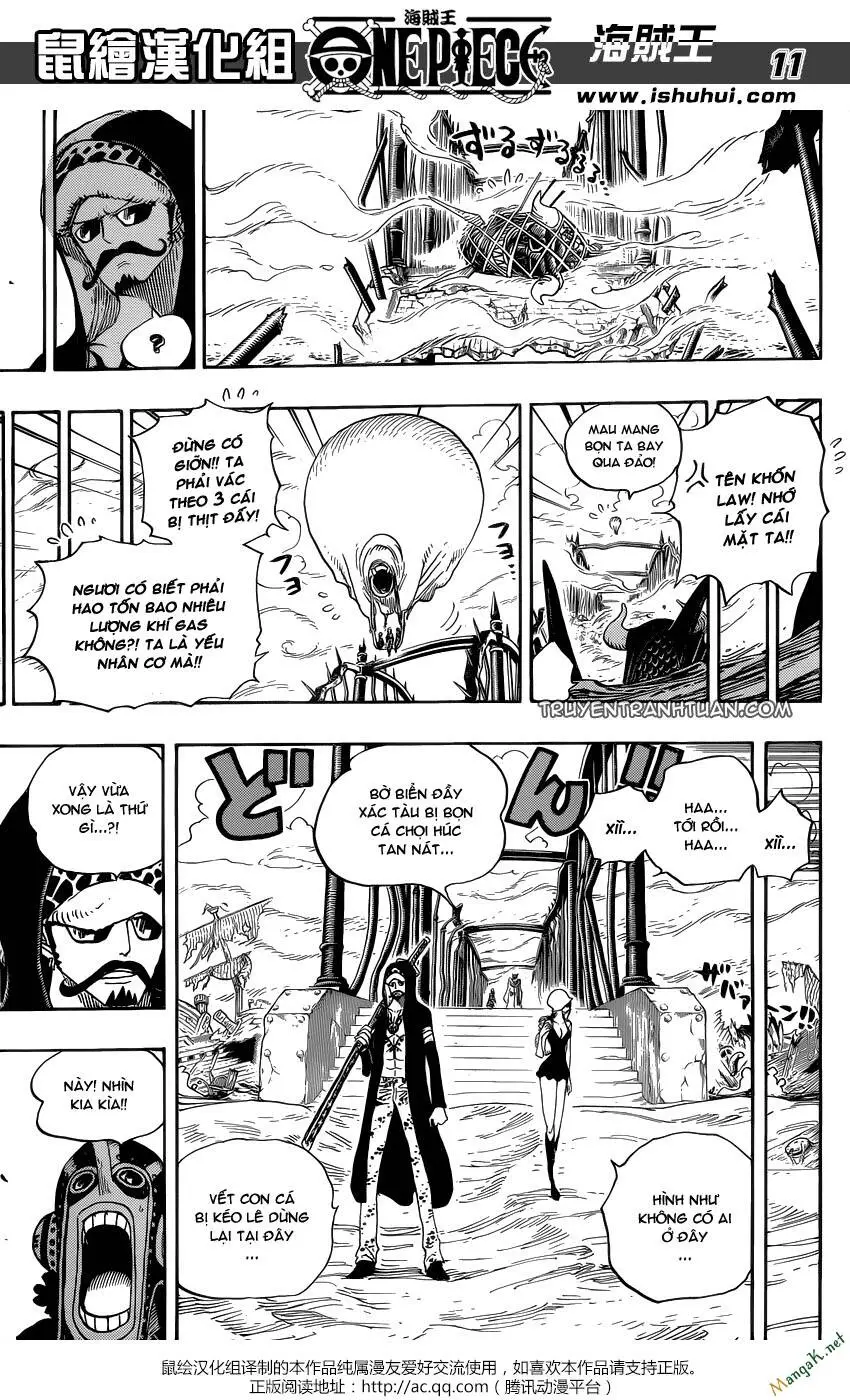 One Piece Nettruyen ZZZ Chương 710 Page 11