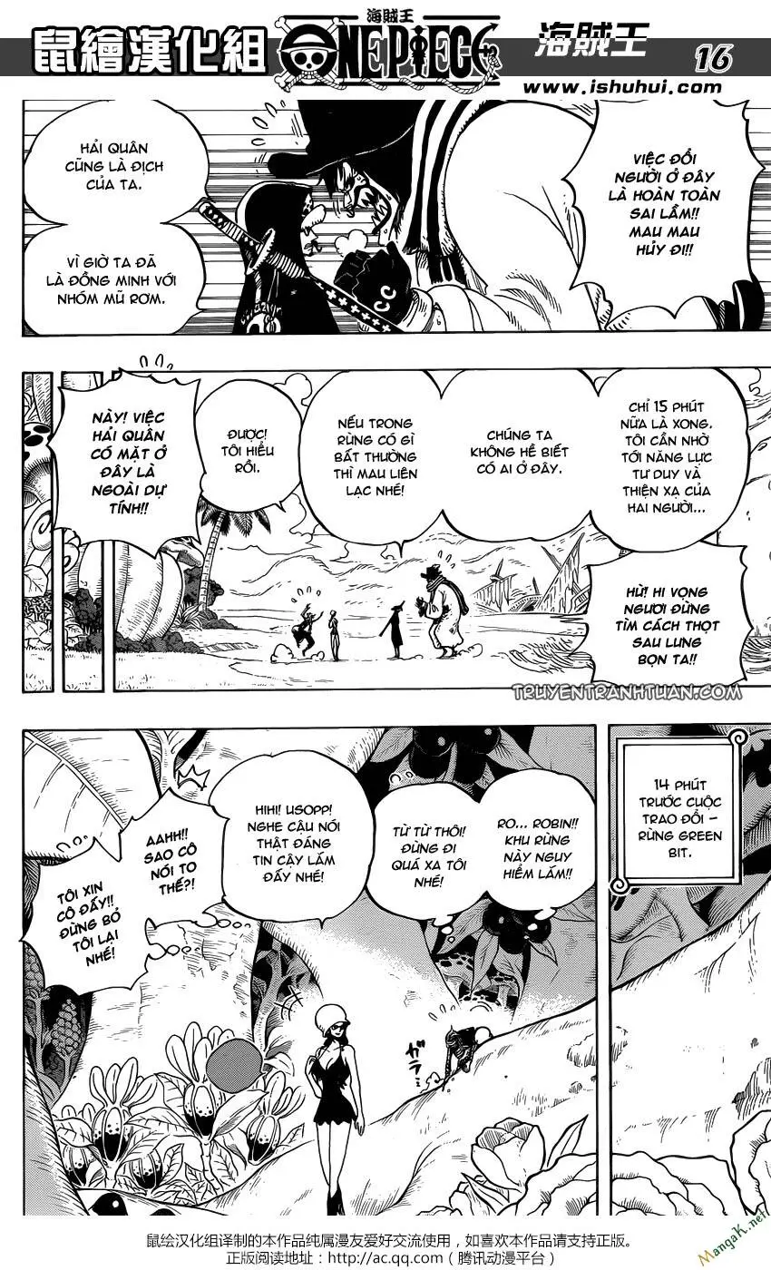 One Piece Nettruyen ZZZ Chương 710 Page 15