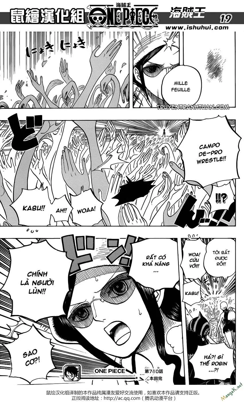 One Piece Nettruyen ZZZ Chương 710 Page 18
