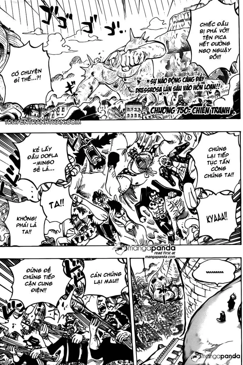 One Piece Nettruyen ZZZ Chương 750 Page 4