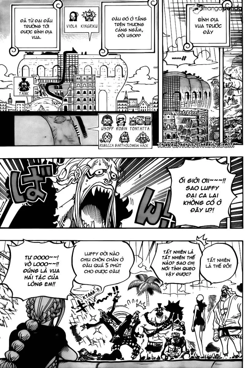 One Piece Nettruyen ZZZ Chương 750 Page 7