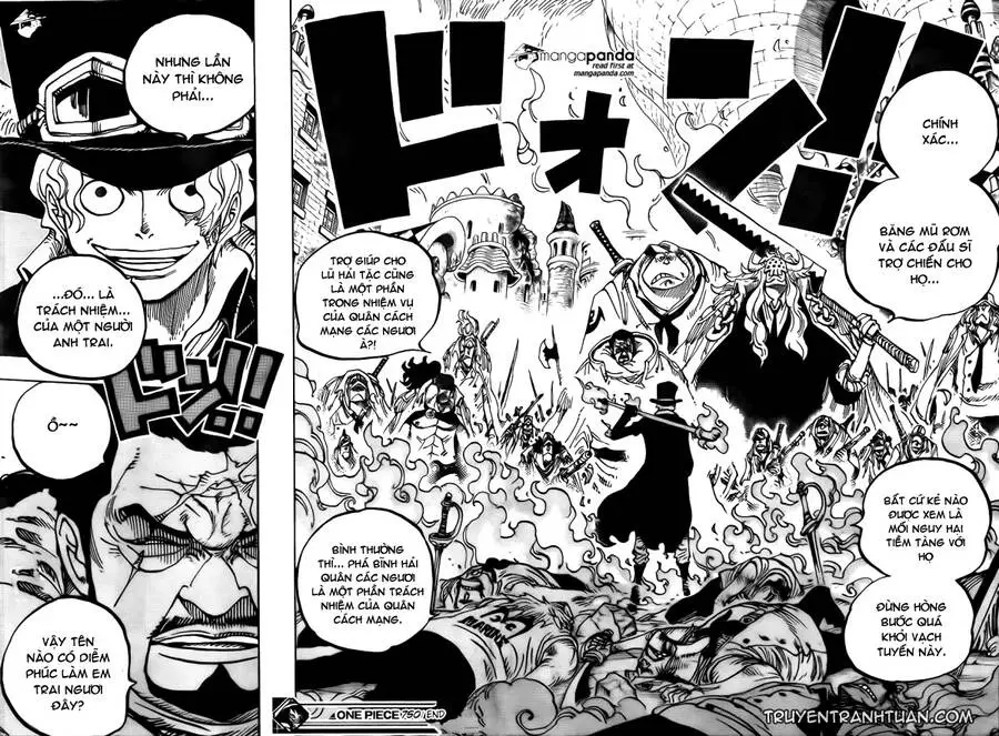 One Piece Nettruyen ZZZ Chương 750 Page 17
