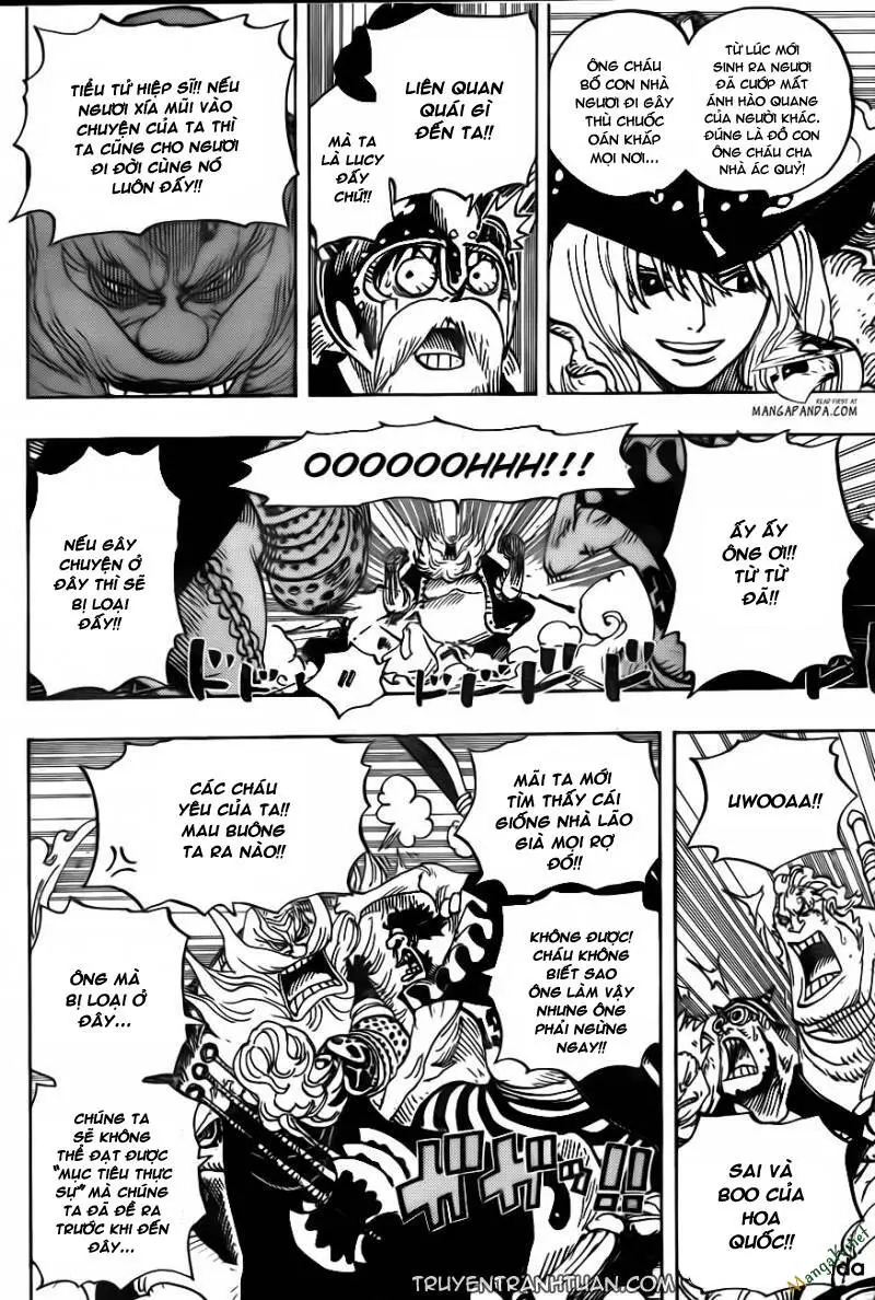 One Piece Nettruyen ZZZ Chương 708 Page 10