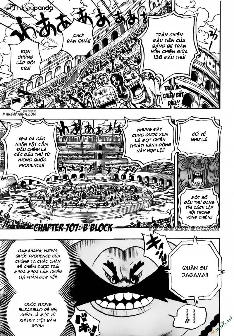 One Piece Nettruyen ZZZ Chương 707 Page 2