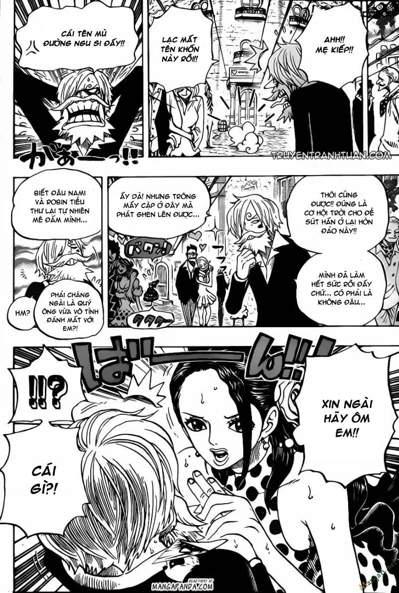 One Piece Nettruyen ZZZ Chương 703 Page 10