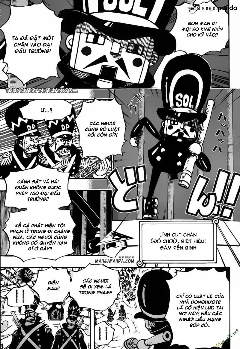 One Piece Nettruyen ZZZ Chương 703 Page 15
