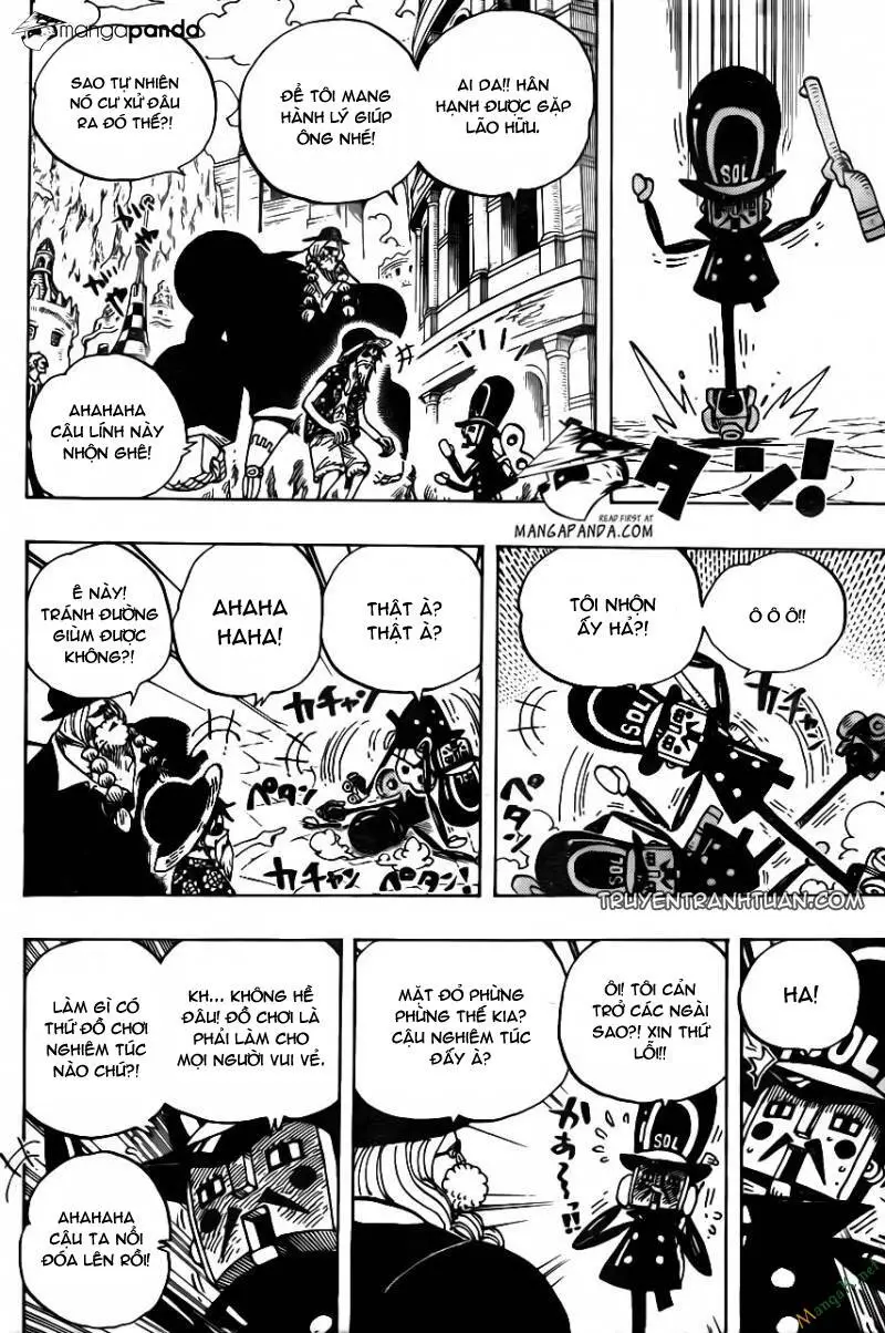 One Piece Nettruyen ZZZ Chương 703 Page 16