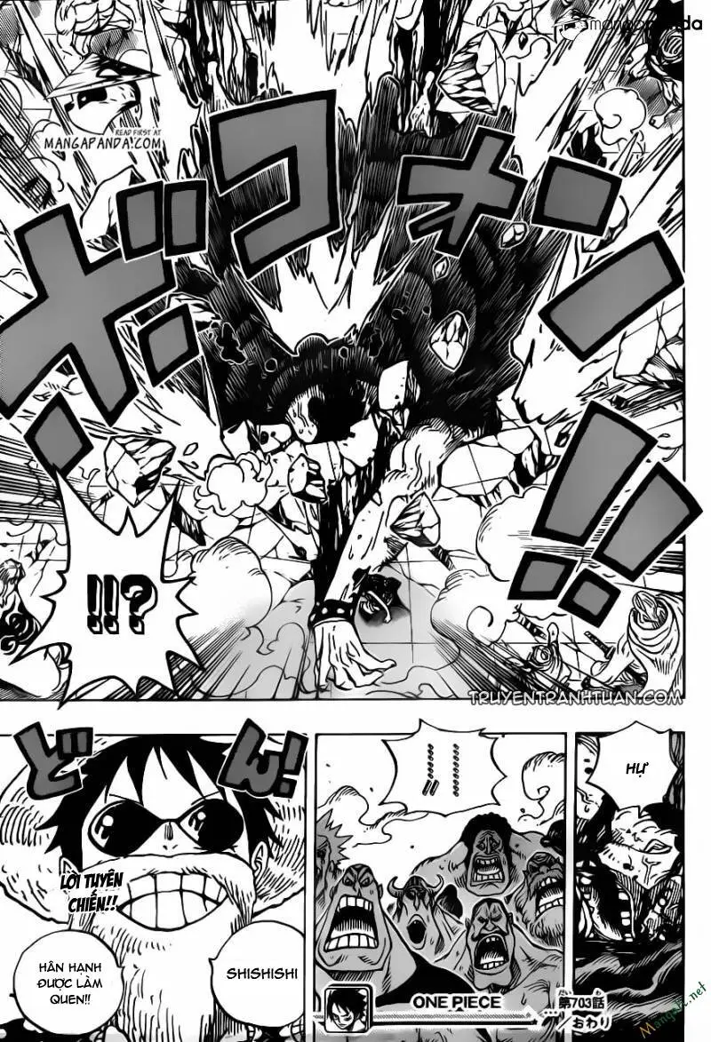 One Piece Nettruyen ZZZ Chương 703 Page 21
