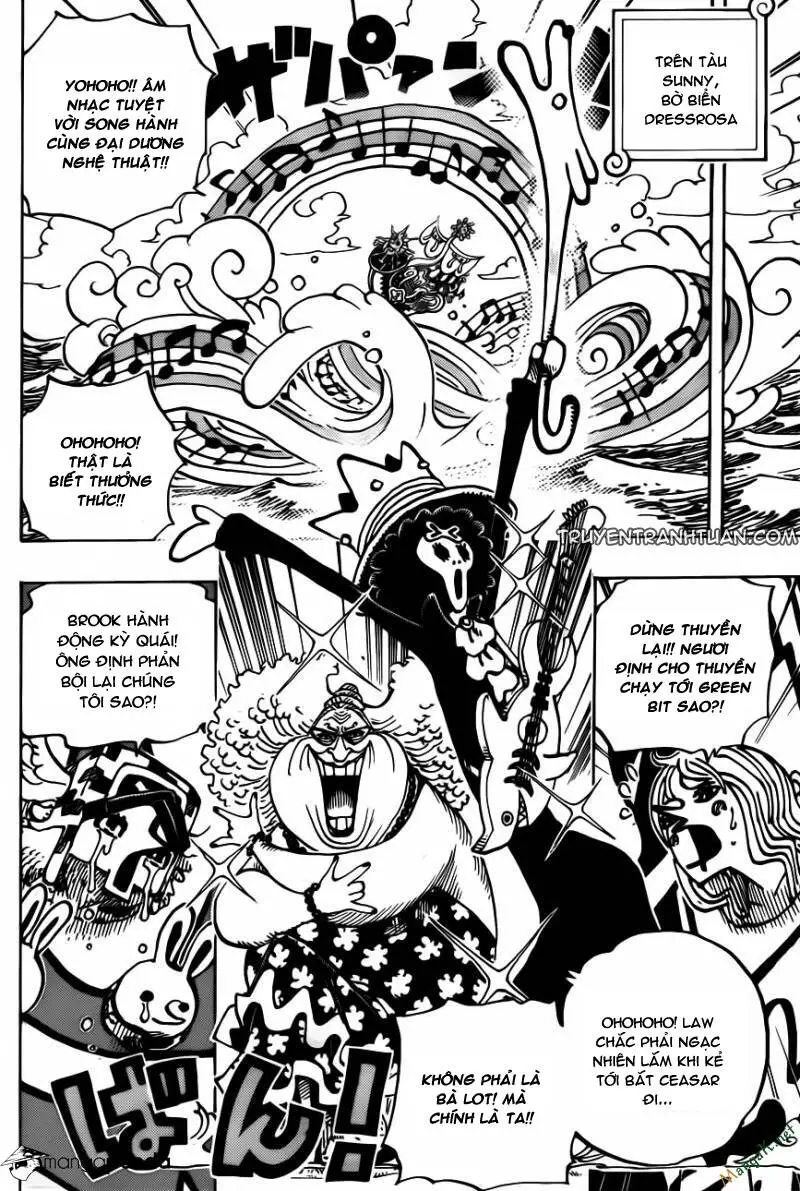 One Piece Nettruyen ZZZ Chương 722 Page 15