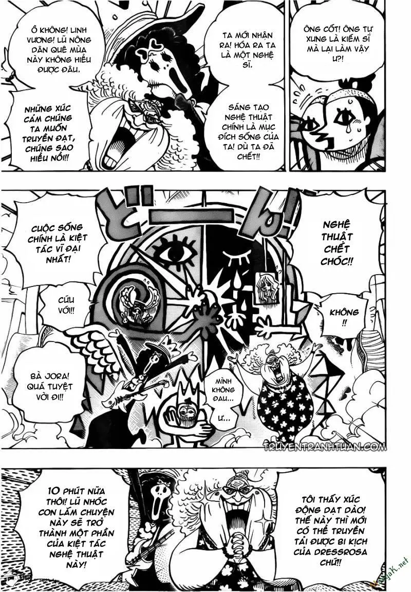One Piece Nettruyen ZZZ Chương 722 Page 16