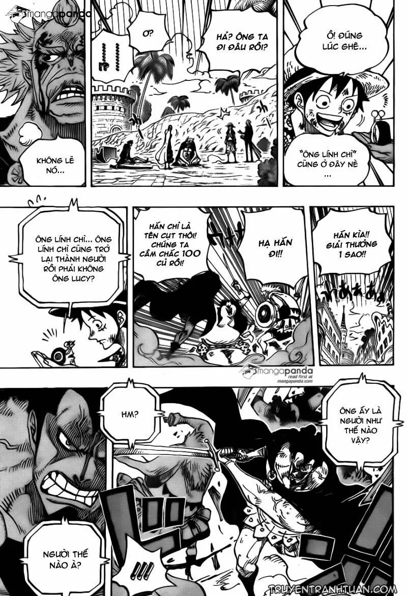 One Piece Nettruyen ZZZ Chương 746 Page 16