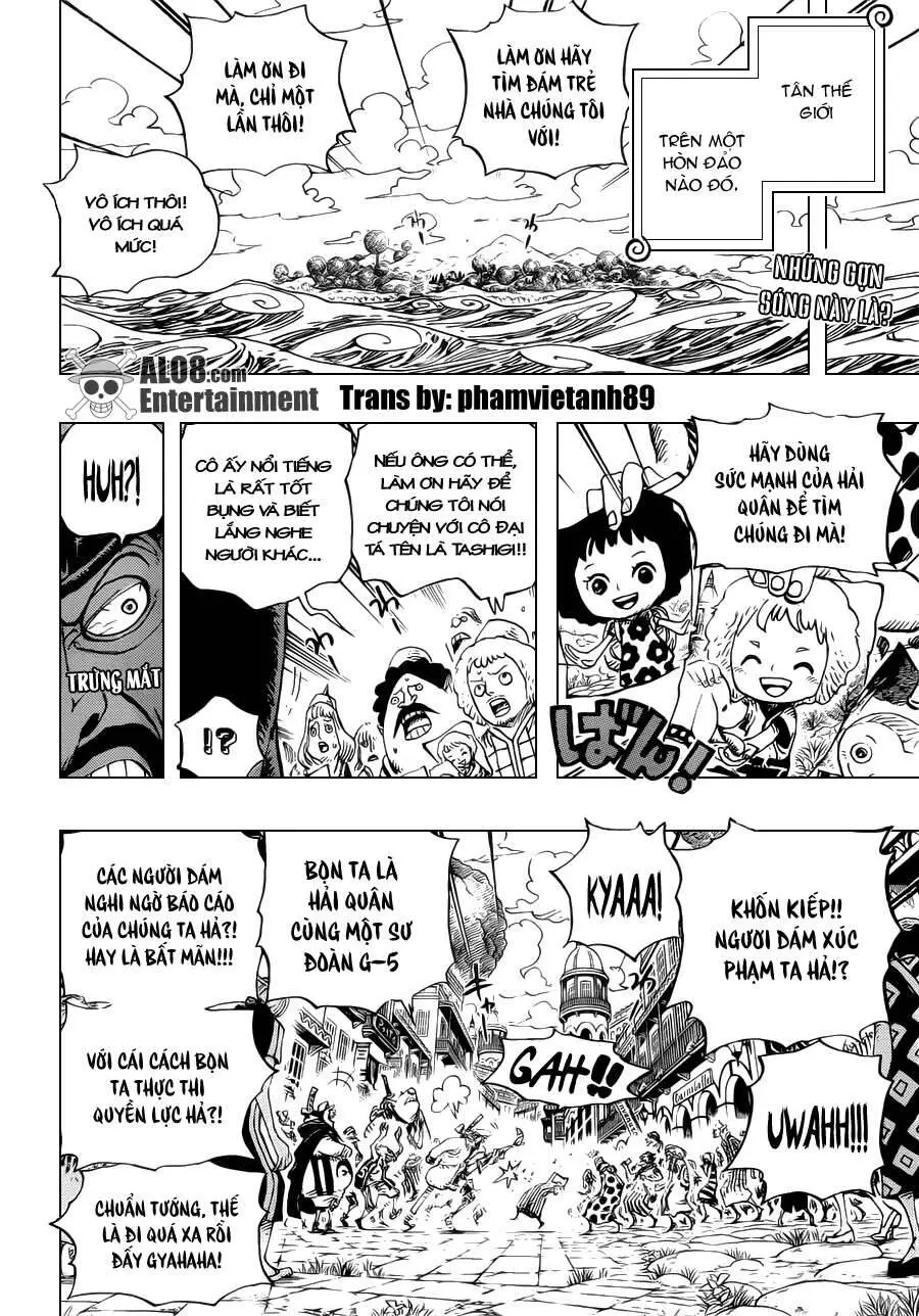 One Piece Nettruyen ZZZ Chương 673 Page 2