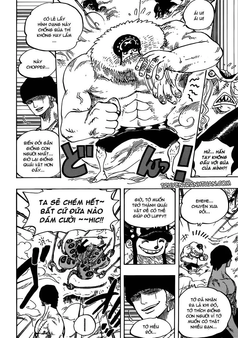 One Piece Nettruyen ZZZ Chương 642 Page 18