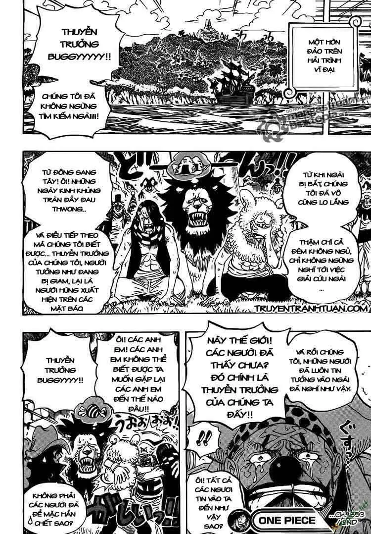 One Piece Nettruyen ZZZ Chương 593 Page 18