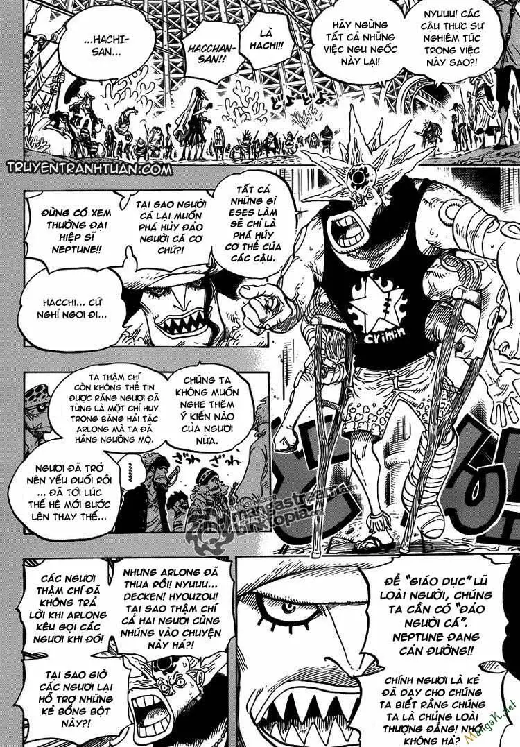 One Piece Nettruyen ZZZ Chương 615 Page 8