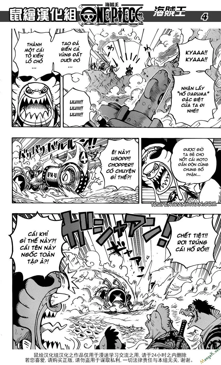 One Piece Nettruyen ZZZ Chương 636 Page 3