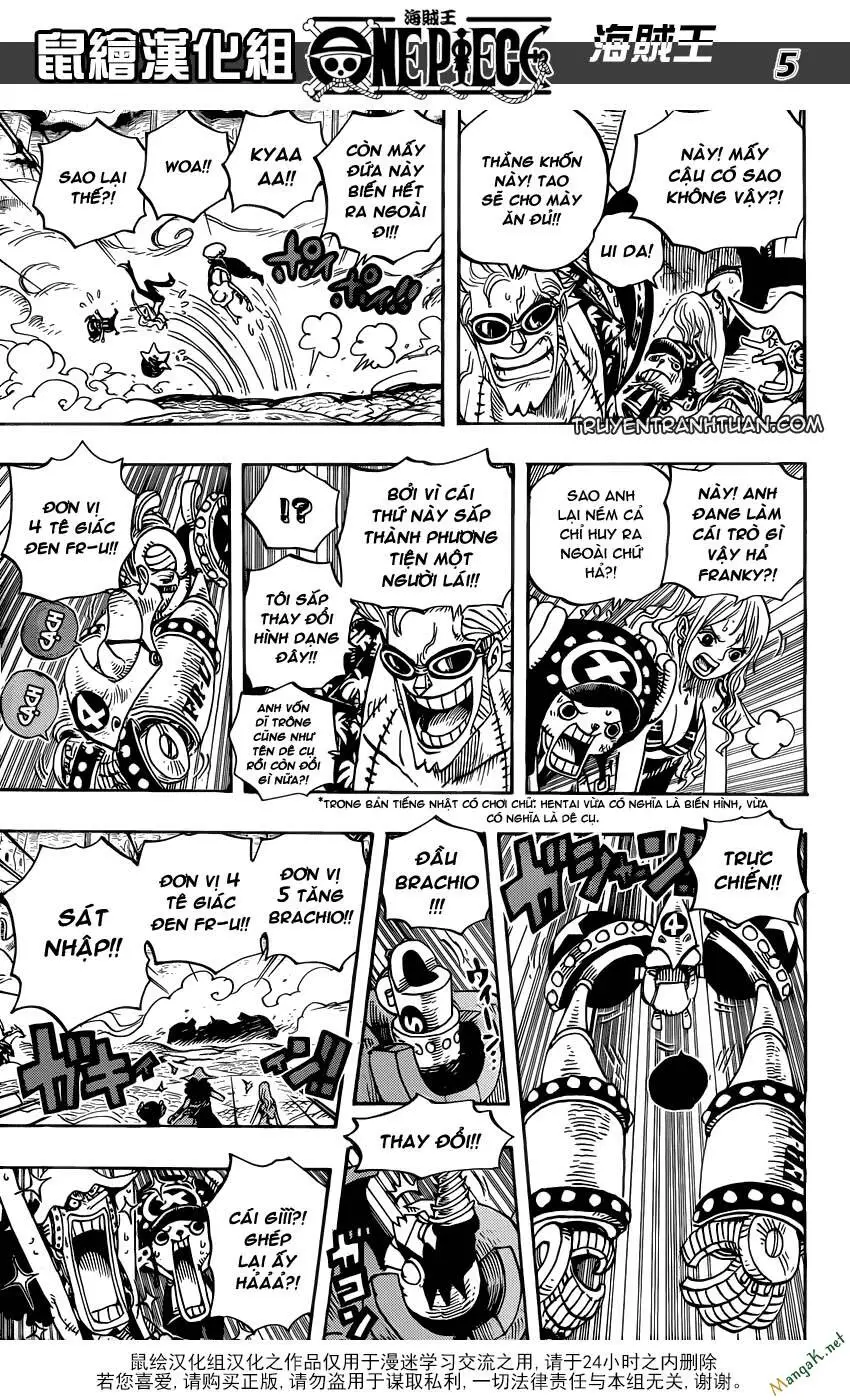 One Piece Nettruyen ZZZ Chương 636 Page 4