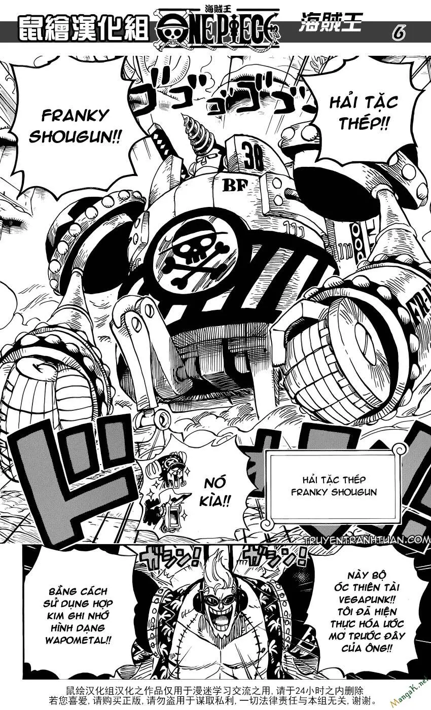 One Piece Nettruyen ZZZ Chương 636 Page 5