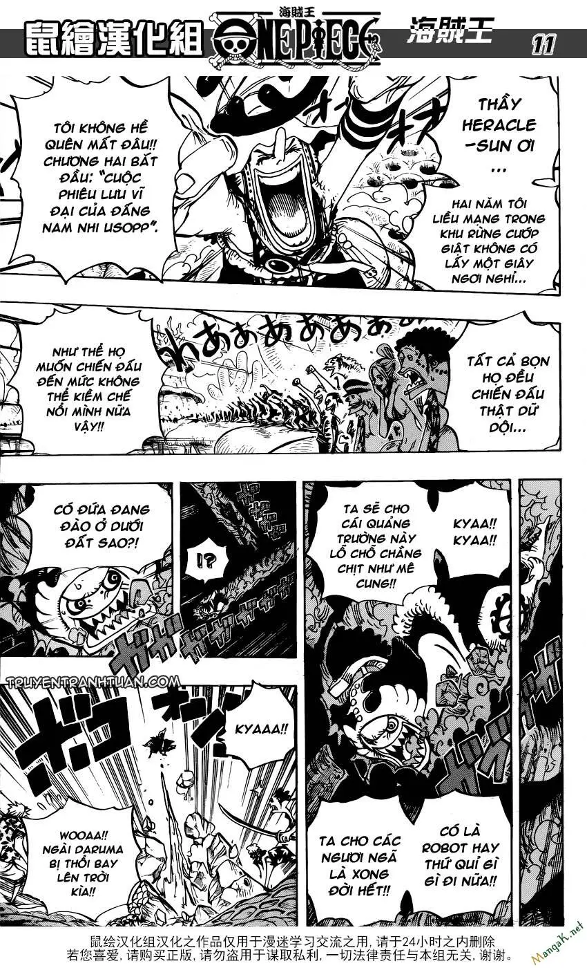 One Piece Nettruyen ZZZ Chương 636 Page 10
