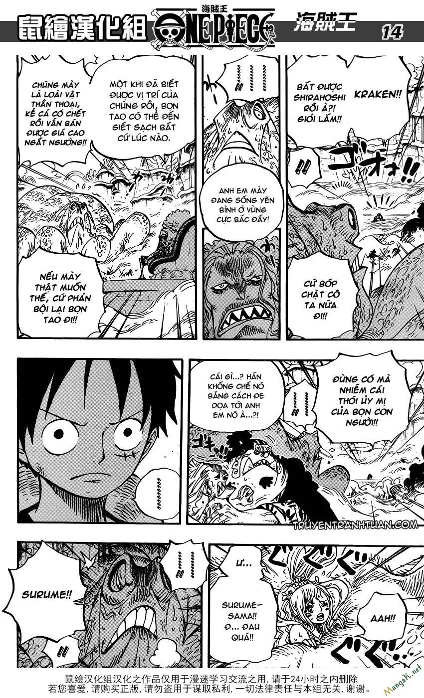 One Piece Nettruyen ZZZ Chương 636 Page 13