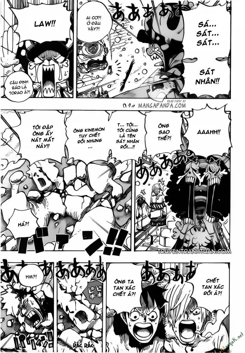 One Piece Nettruyen ZZZ Chương 696 Page 6